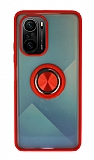 Union Ring Xiaomi Mi 11i Kamera Korumalı Kırmızı Kılıf