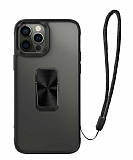 V-Bax iPhone 12 Pro Max Bilek Askılı Ultra Koruma Silikon Kılıf