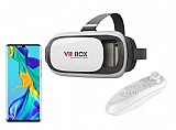 VR BOX Huawei P30 Pro Bluetooth Kontrol Kumandalı 3D Sanal Gerçeklik Gözlüğü
