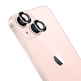 Wiwu iPhone 13 Mini Siyah Metal Kamera Lens Koruyucu