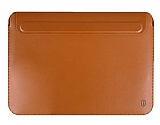 Wiwu MacBook 13.3 New Pro Skin Pro Portable Stand Kahverengi Kılıf