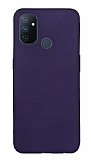 OnePlus Nord N100 Lacivert Mat Silikon Klf