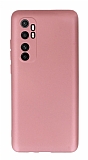 Xiaomi Mi Note 10 Lite Rose Gold Mat Silikon Kılıf
