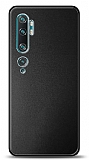 Xiaomi Mi Note 10 Metal Siyah Rubber Kılıf