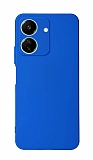 Xiaomi Redmi 13C Mavi Silikon Klf