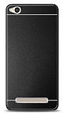 Xiaomi Redmi 4A Metal Siyah Şeritli Rubber Kılıf