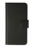 Realme C25 Cüzdanlı Kapaklı Siyah Deri Kılıf