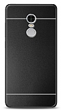 Xiaomi Redmi Note 3 Metal Siyah eritli Rubber Klf