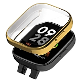 Xiaomi Redmi Watch 3 360 Korumalı Gold Sert Kasa ve Ekran Koruyucu