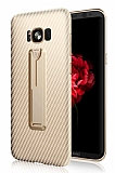 Xundd Vision Series Samsung Galaxy S8 Karbon Gold Silikon Kılıf