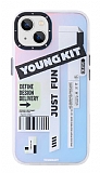 YoungKit Fashion Culture Time iPhone 13 CL036 Silikon Kılıf
