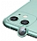 iPhone 12 Metal Kenarl Cam Yeil Kamera Lensi Koruyucu