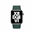 Apple Watch SE Koyu Yeil Deri Kordon 40 mm