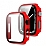 Apple Watch 7 Siyah ereveli Krmz Klf 45mm