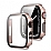 Apple Watch 7 Siyah ereveli Rose Gold Klf 41mm
