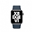 Apple Watch SE Lacivert Deri Kordon 44 mm