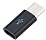 Eiroo Micro USB Giriini USB Type-C Girie Dntrc Siyah Adaptr