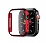 Dafoni Metallic Apple Watch 7 Krmz Klf 41mm