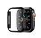 Dafoni Metallic Apple Watch 7 Siyah Klf 41mm