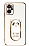 Eiroo Baby Panda Oppo A76 Standl Beyaz Silikon Klf
