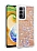 Eiroo Bright Samsung Galaxy A54 Sulu Simli Gold Silikon Klf