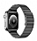 Eiroo Classy Apple Watch Siyah Metal Kordon 42 44 45 49 mm