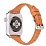 Eiroo Deluxe Apple Watch Kahve Gerek Deri Kordon 42mm