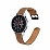 Eiroo Deluxe Huawei Watch GT 3 46 mm Kahverengi Gerek Deri Kordon