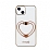 iPhone 11 Kalpli Tutuculu Beyaz Silikon Klf