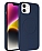 Eiroo iPhone 11 MagSafe zellikli Lacivert Silikon Klf