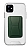 Eiroo iPhone 12 Yeil Kartlkl Standl Ultra Koruma Klf
