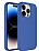 Eiroo iPhone 12 Pro MagSafe zellikli Mavi Silikon Klf