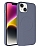 Eiroo iPhone 14 MagSafe zellikli Gri Silikon Klf