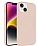 Eiroo iPhone 14 Plus MagSafe zellikli Pembe Silikon Klf