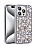 Eiroo Linea iPhone 12 Pro Max Tal Silver Silikon Klf