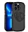 Eiroo Love Series iPhone 12 Pro Max Kalp Tutuculu Siyah Silikon Klf
