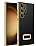 Eiroo Luxury Clear Samsung Galaxy S23 Ultra Kamera Korumal Gold Silikon Klf