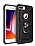 Eiroo Magnet Ring iPhone 7 Plus / 8 Plus Ultra Koruma Siyah Klf