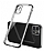 Eiroo Matte Crystal iPhone 11 Kamera Korumal Siyah Rubber Klf