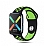Eiroo Samsung Galaxy Watch Active 2 40 mm Silikon Spor Siyah-Yeil Kordon