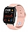 Eiroo Samsung Galaxy Watch 42 mm Spor Silikon Sand Pink Kordon