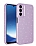 Eiroo Samsung Galaxy A54 Ultra Simli Lila Silikon Klf