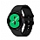 Eiroo Samsung Galaxy Watch 4 Classic Spor Siyah Silikon Kordon (42mm)