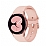 Eiroo Samsung Galaxy Watch 4 Spor Pembe Silikon Kordon (40mm)