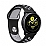 Eiroo Samsung Galaxy Watch Active 2 Silikon Spor Siyah-Gri Kordon (44 mm)