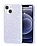 Eiroo Silvery iPhone 13 Mini Simli Silver Silikon Klf
