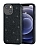 Eiroo Silvery iPhone 13 Mini Simli Siyah Silikon Klf