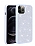 Eiroo Stone iPhone 12 Pro Tal Mavi Silikon Klf