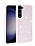 Eiroo Stone Sammsung Galaxy S23 Plus Tal Pembe Silikon Klf