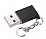 Eiroo Type-C to USB Dntrc Siyah Adaptr